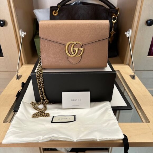 Gucci Handbags - Gucci Tan Small Bag - Brand New in Box